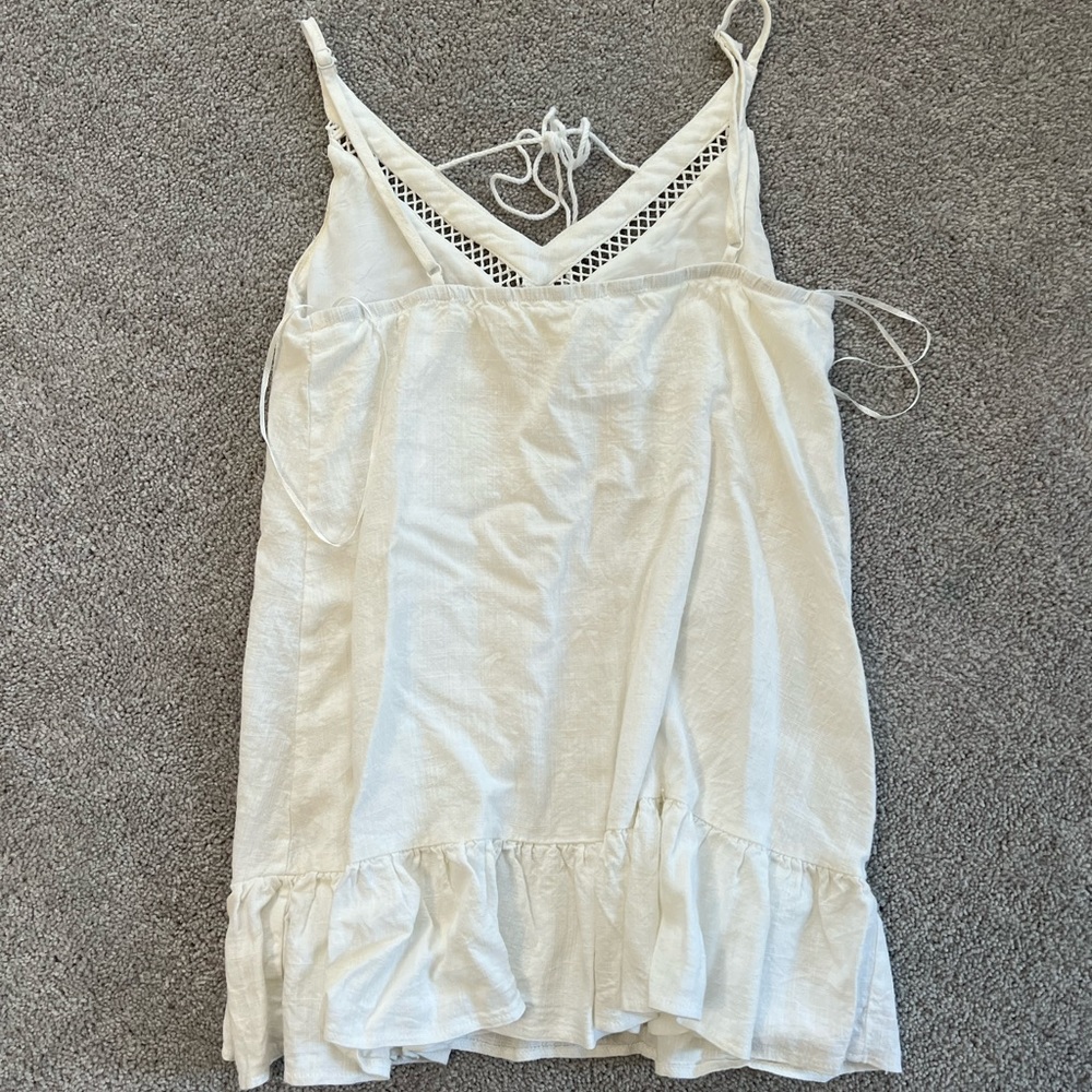 White Mini Dress - Picture 6 of 7